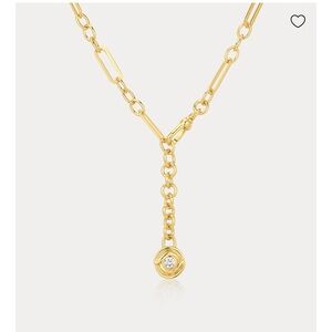 Luv Aj Gold Drop Necklace